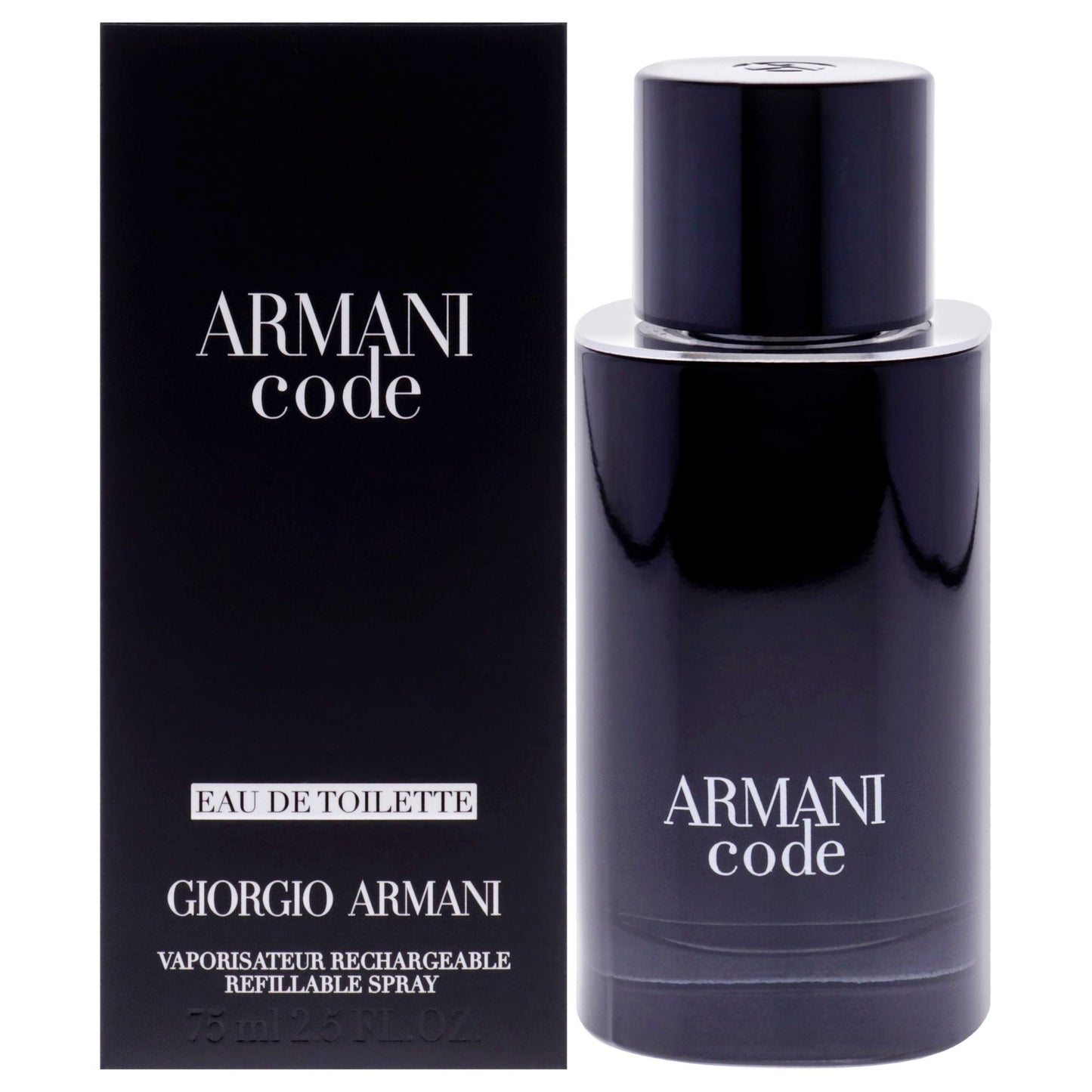 Giorgio Armani Armani Code for Men - 2.5 oz EDT Spray - Giorgio