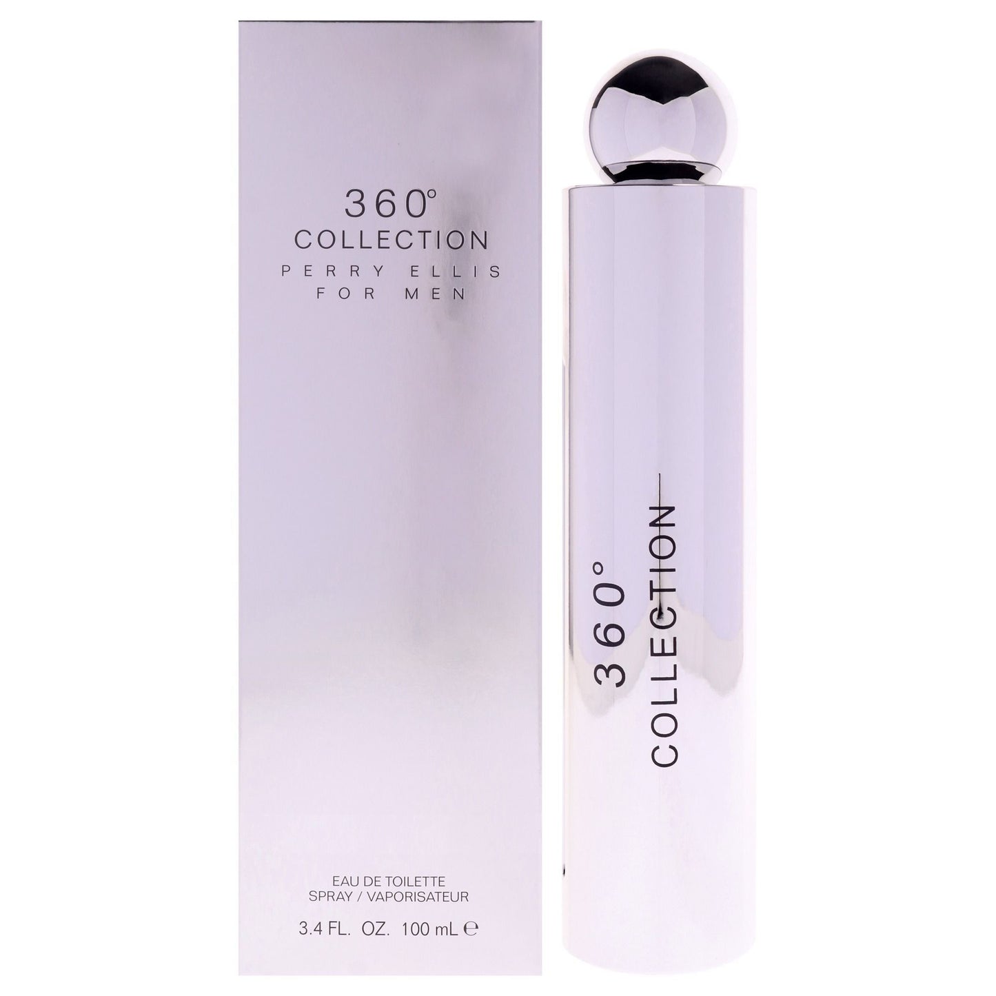 Perry Ellis 360 Collection for Men 3.4 oz Eau de Toilette Spray - Perry