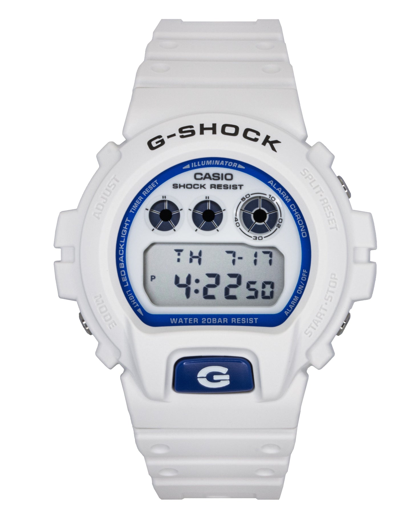 Casio G-Shock Digital Resin Strap Quartz DW-6900HDS-7 200M Men's Watch - Casio