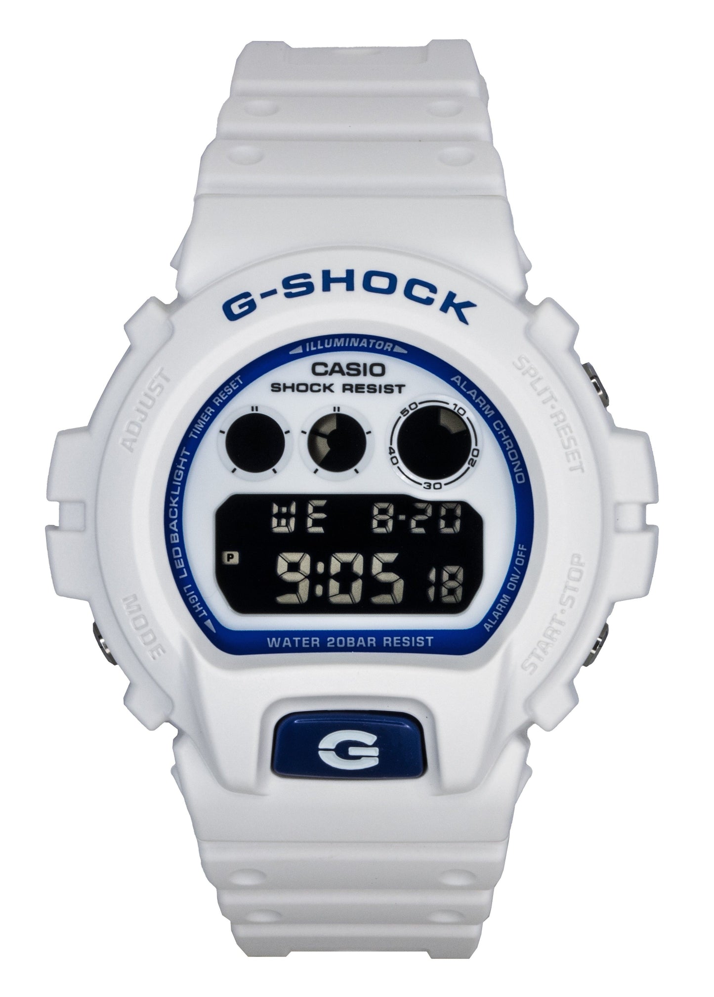 Casio G-Shock Digital Resin Strap Quartz DW-6900HDS-7A1 200M Men's Watch - Casio