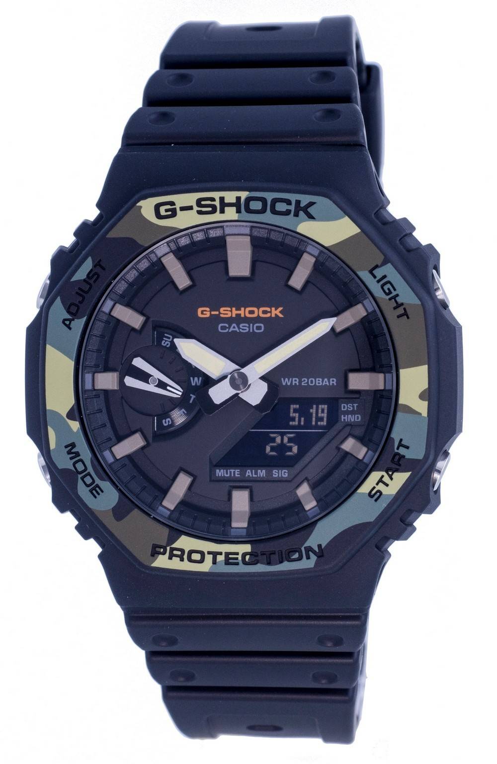 Casio G-Shock Diver's Analog Digital Quartz GA-2100SU-1A GA2100SU-1 200M Men's Watch