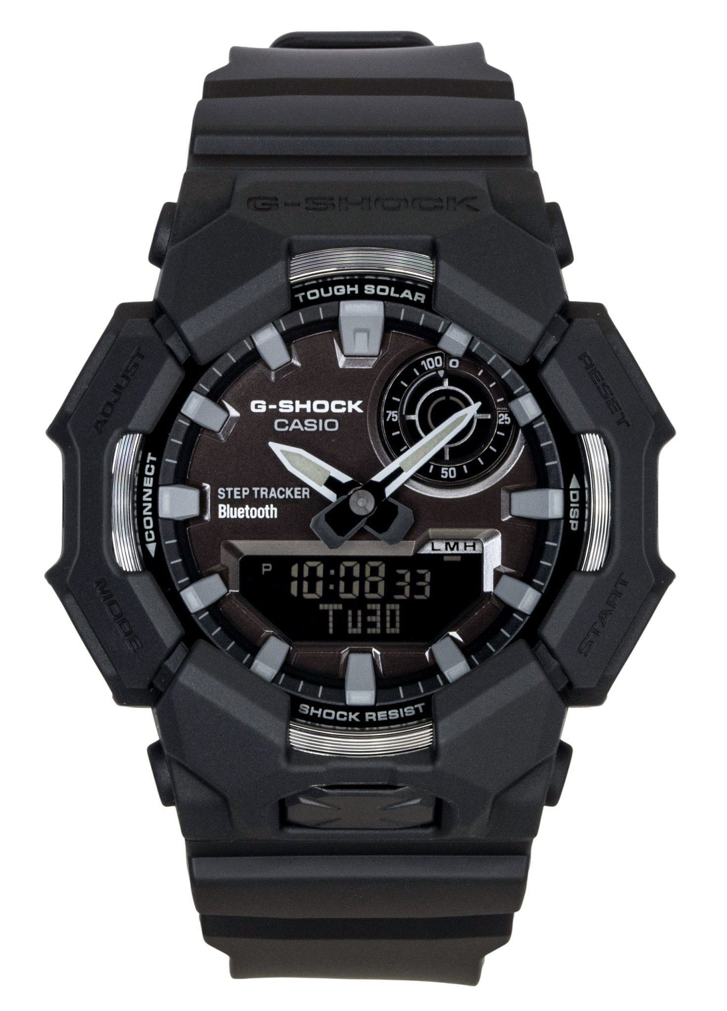 Casio G-Shock Analog Digital Smartphone Link Bio-Based Resin Black Dial Solar GA-B010-1A1 200M Men's Watch - Casio
