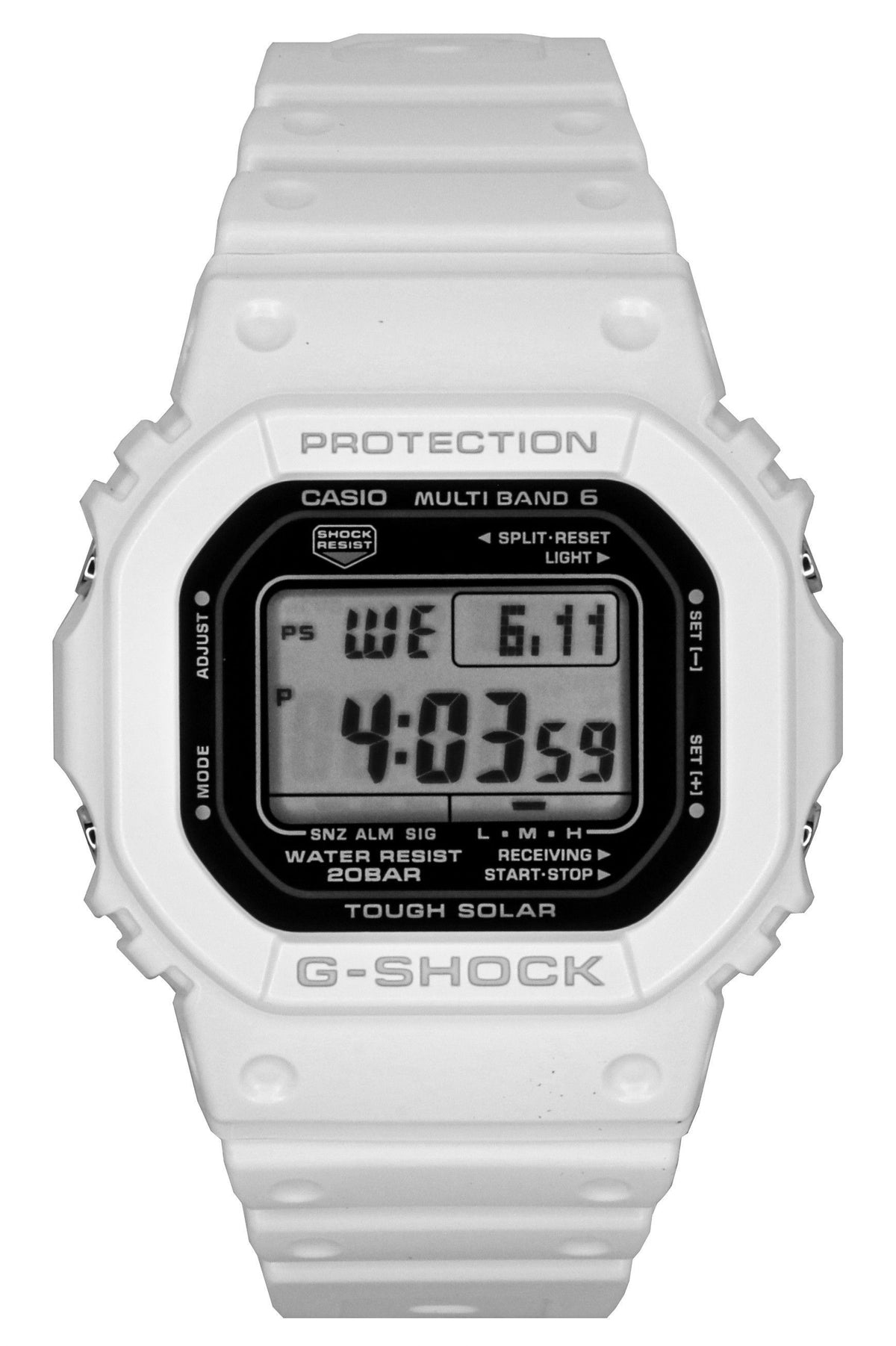 Casio G-Shock Digital Bio-Based Resin Strap Solar GW-5000HS-7 200M Men's Watch - Casio