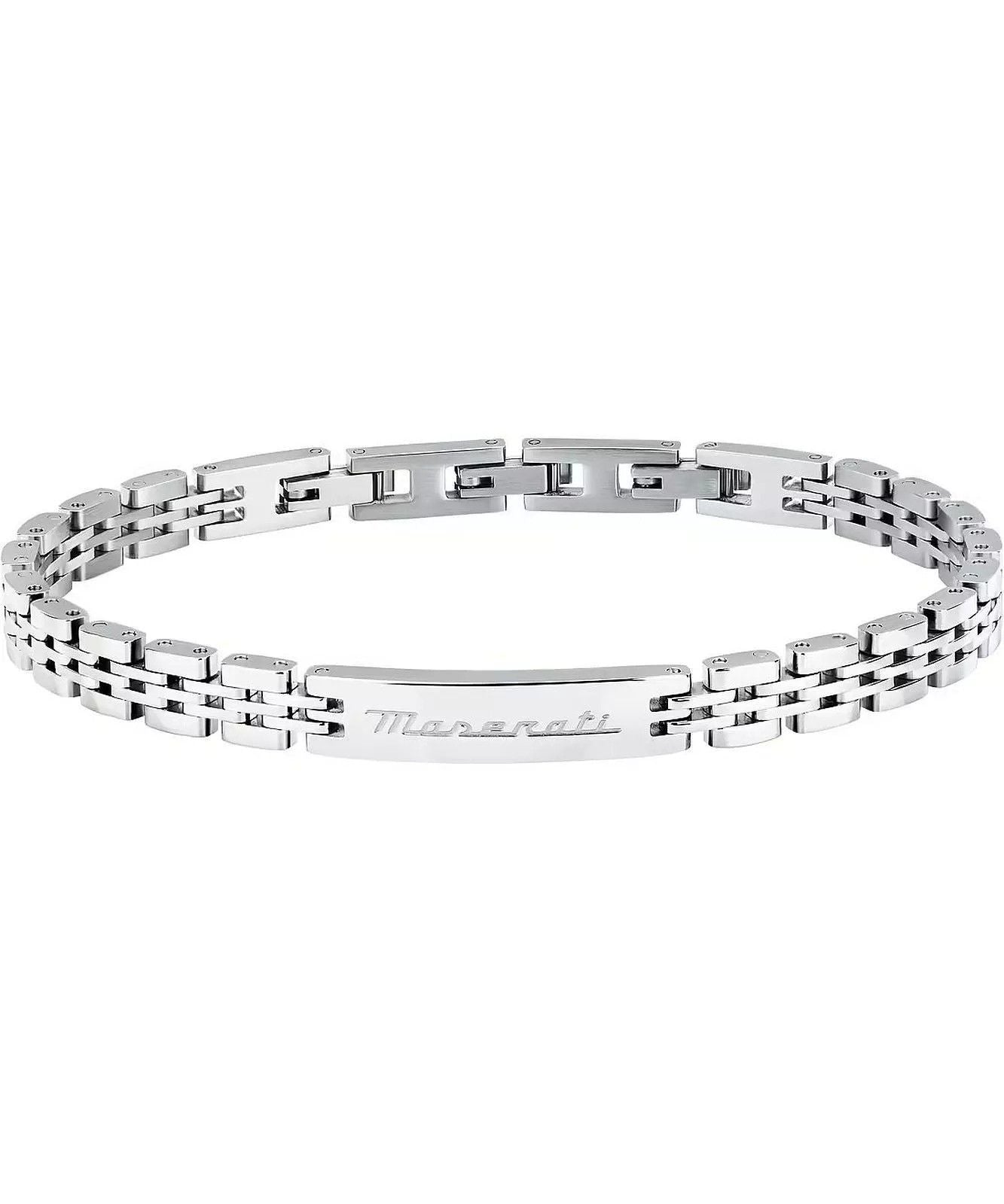 Maserati Iconic Steel Bracelet JM424AVD65 For Men - Maserati Accessories