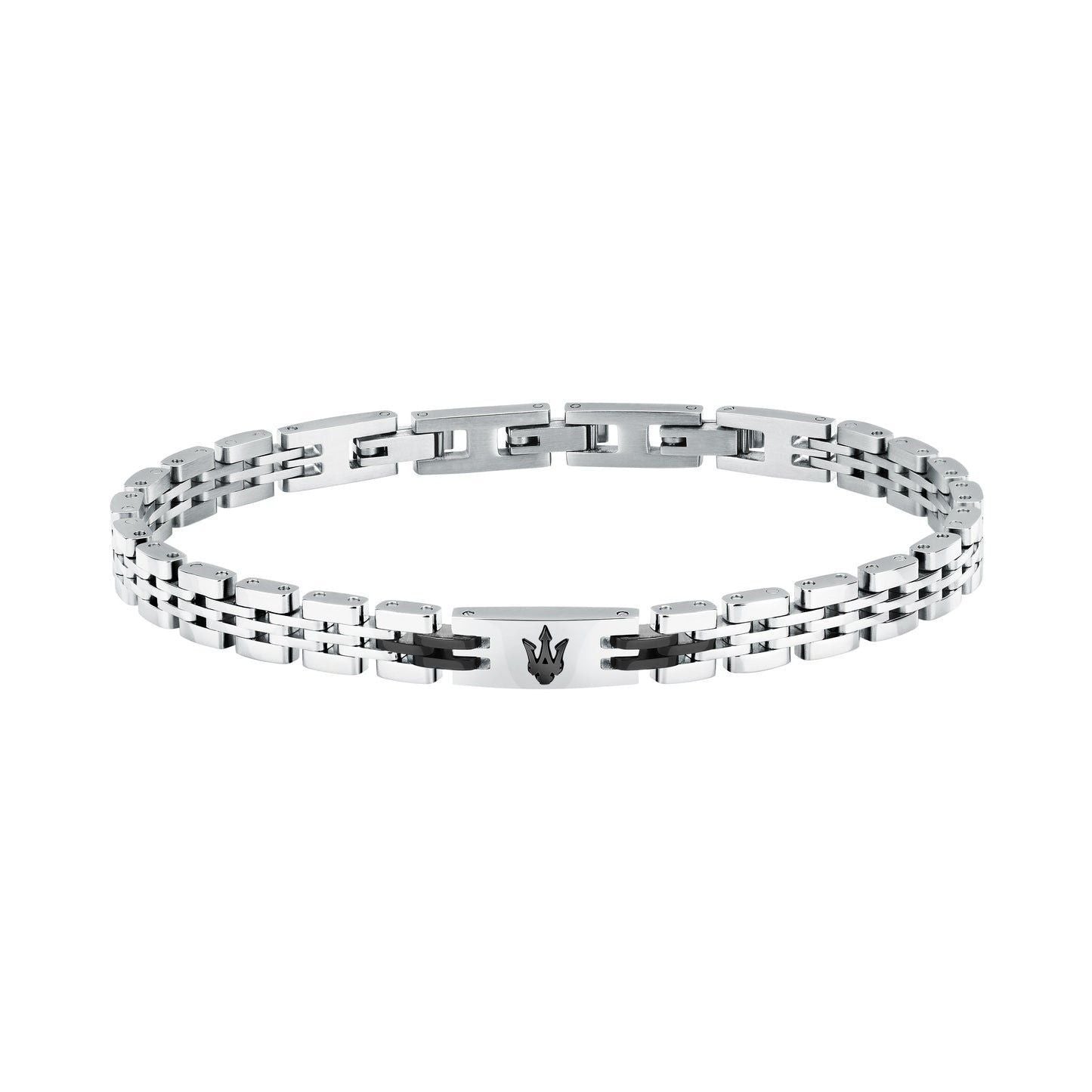 Maserati Iconic Steel Bracelet JM424AVD66 For Men - Maserati Accessories
