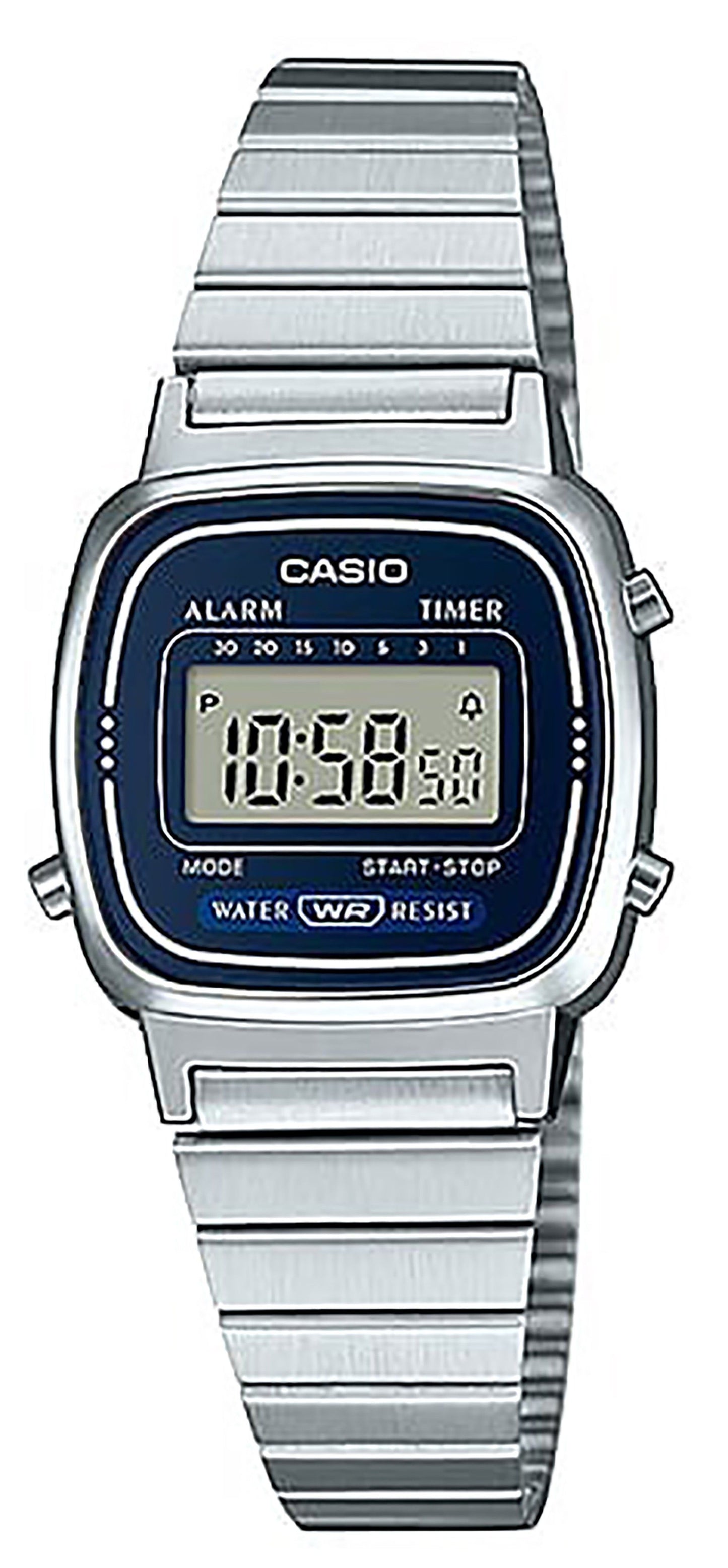 Casio Alarm Digital LA-670WA-2D LA670WA-2D Women's Watch