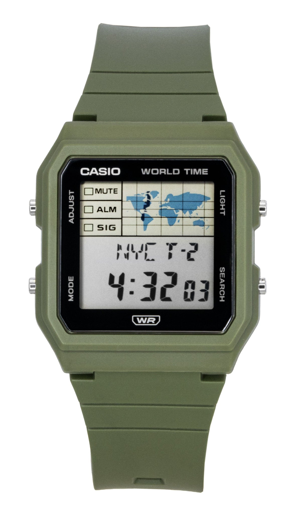 Casio POP Digital Bio-Based Resin Strap Quartz LF-30W-3A Unisex Watch - Casio