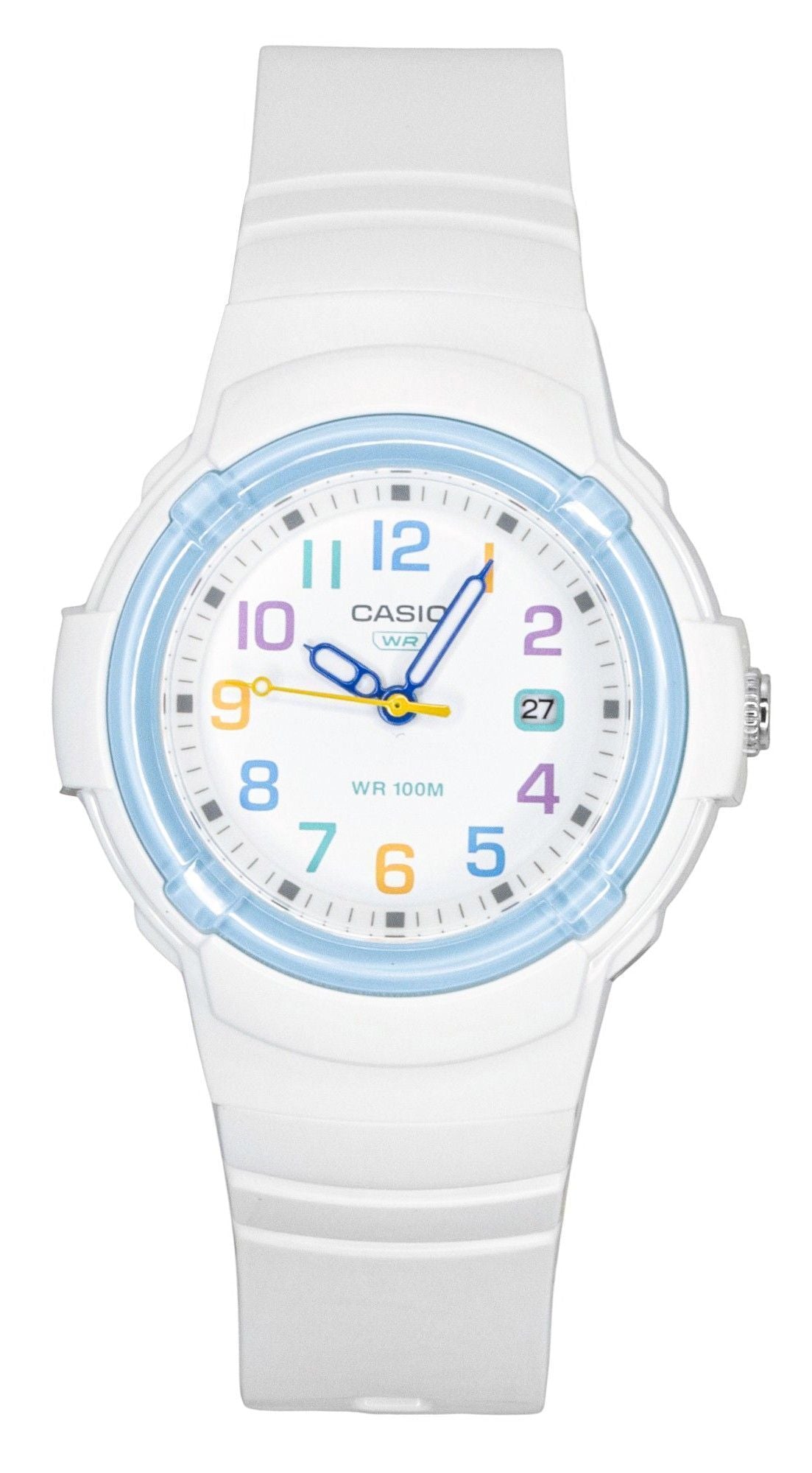 Casio Analog Bio-Based Resin Strap White Dial Quartz LX-800H-7A2V 100M Women's Watch - Casio