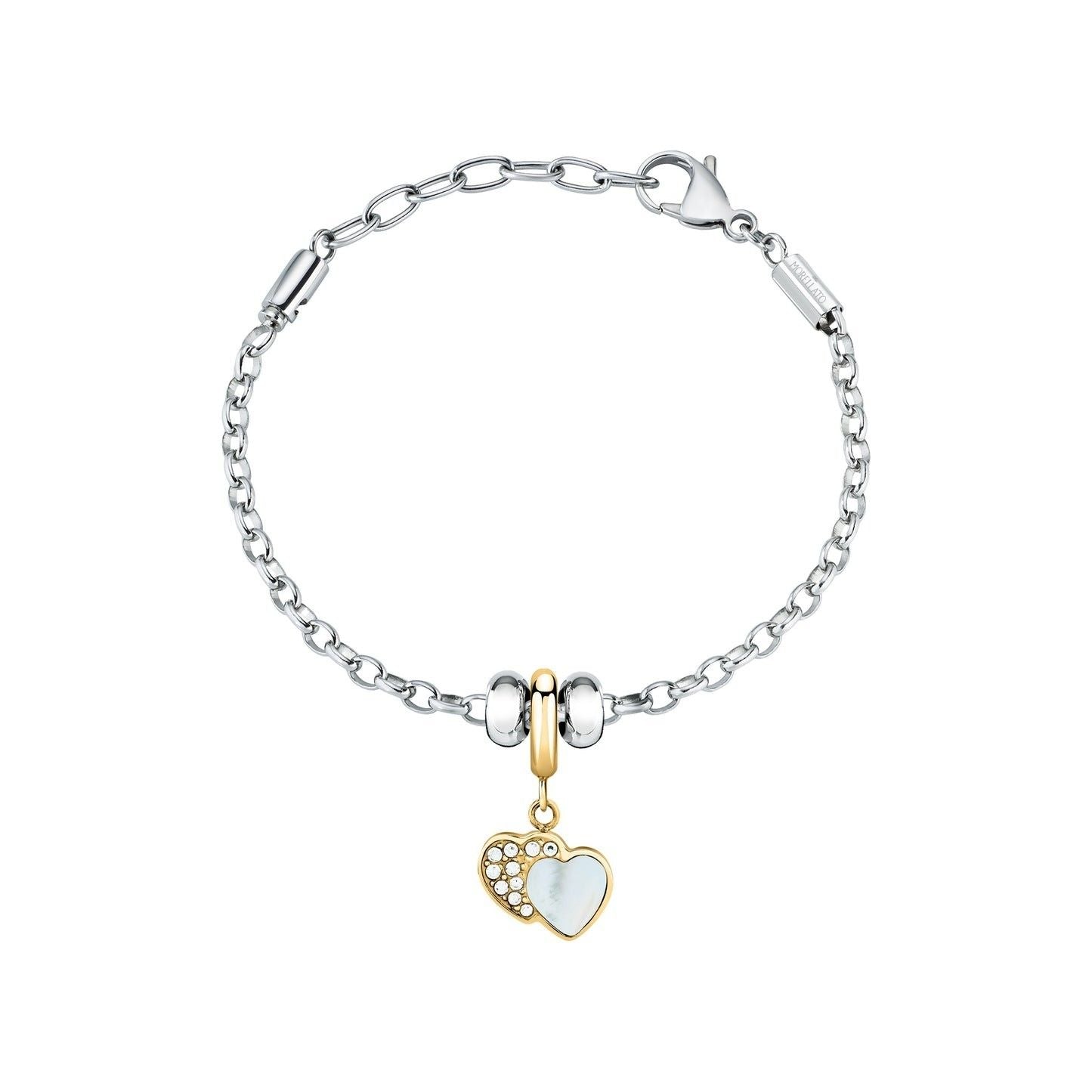 Morellato Drops Bracelet With Gold Heart SCZ1371 For Women - Morellato