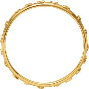 14K Yellow Prayer Ring Size 8 - BN & CO JEWELRY