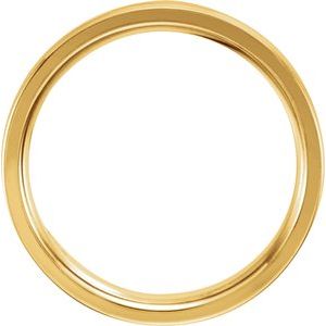 14K Yellow & White 4 mm Grooved Band Size 11 - BN & CO JEWELRY