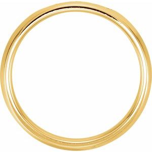 14K Yellow 1/10 CTW Diamond Knife Edge Band - BN & CO JEWELRY