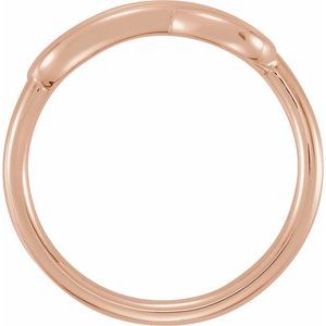 14K Rose Double Infinity-Inspired Ring - BN & CO JEWELRY