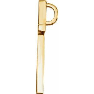 14K Yellow 17.4x11.1 mm Cross Pendant - BN & CO JEWELRY