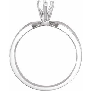 14K White Shank Peg Shank - BN & CO JEWELRY