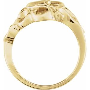 14K Yellow Metal Fashion Ring - BN & CO JEWELRY
