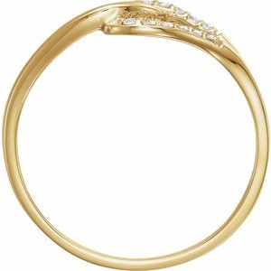 14K Yellow .08 CTW Natural Diamond Ring - BN & CO JEWELRY