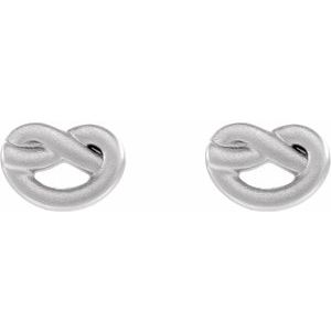 Sterling Silver Knot Earrings - BN & CO JEWELRY