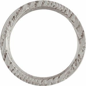 Damascus Steel 8 mm Flat Patterned Band Size 13 - BN & CO JEWELRY