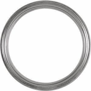 Tungsten 8 mm Double Edge Band Size 13.5 - BN & CO JEWELRY