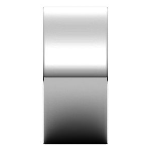 14K White 10 mm Flat Comfort Fit Band Size 14 - BN & CO JEWELRY