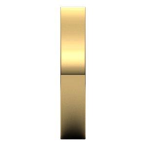 14K Yellow 4 mm Flat Comfort Fit Band Size 5.5 - BN & CO JEWELRY