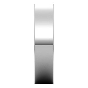 18K Palladium White 5 mm Flat Comfort Fit Band Size 8 - BN & CO JEWELRY