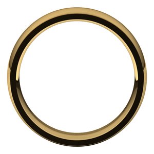 14K Yellow 6 mm Comfort Fit Edge Band Size 7.5 - BN & CO JEWELRY