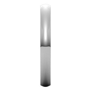14K White 2.5 mm Half Round Comfort Fit Light Band Size 7.5 - BN & CO JEWELRY