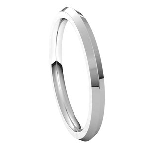 Sterling Silver 2 mm Knife Edge Comfort Fit Band Size 7 - BN & CO JEWELRY