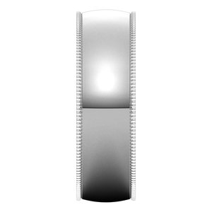Platinum 6 mm Milgrain Half Round Light Band Size 8.5 - BN & CO JEWELRY
