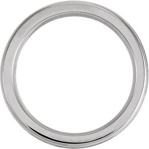 Cobalt 8 mm Coin Edge Band Size 8 - BN & CO JEWELRY