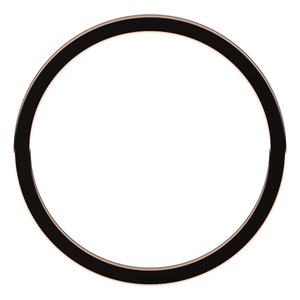14K Rose 1 mm Flat Band Size 6.5 - BN & CO JEWELRY