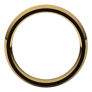14K Yellow 5 mm Knife Edge Comfort Fit Band Size 7 - BN & CO JEWELRY