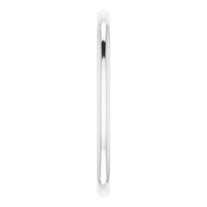 14K White 1.5 mm Half Round Comfort Fit Band Size 7 - BN & CO JEWELRY