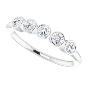 14K White 1/3 CTW Diamond Ring - BN & CO JEWELRY