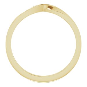 14K Yellow 3 mm Stackable Twist Ring - BN & CO JEWELRY