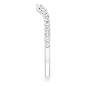 Platinum 1/4 CTW Diamond Band - BN & CO JEWELRY