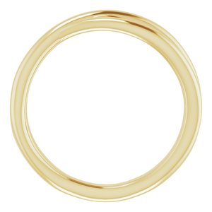 14K Yellow Criss-Cross Ring - BN & CO JEWELRY