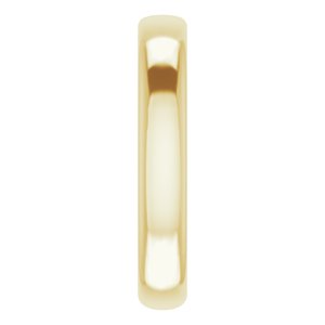 14K Yellow Band for 5.8 mm Round Ring - BN & CO JEWELRY