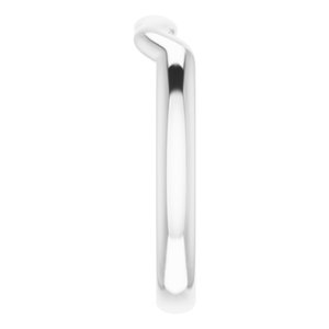 14K White Band for 6 mm Round Ring - BN & CO JEWELRY
