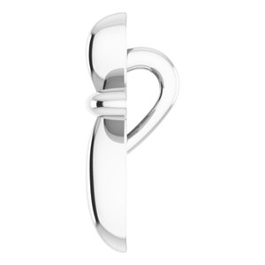 Sterling Silver 10x7.72 mm Cross Pendant - BN & CO JEWELRY