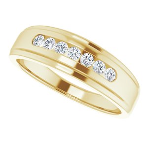 14K Yellow 1/3 CTW Natural Diamond Ring - BN & CO JEWELRY