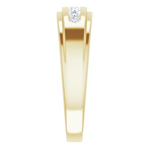 14K Yellow 1/3 CTW Natural Diamond Ring - BN & CO JEWELRY