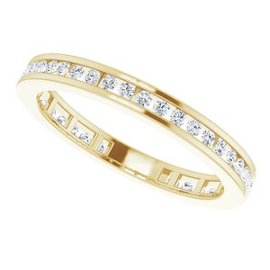 14K Yellow 3/8 CTW Diamond Stackable Ring - BN & CO JEWELRY