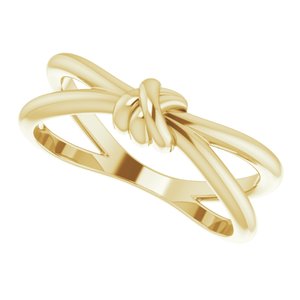 14K Yellow Knot Ring - BN & CO JEWELRY