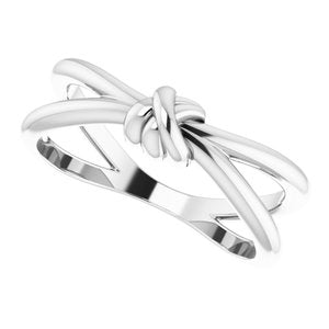 Sterling Silver Knot Ring - BN & CO JEWELRY