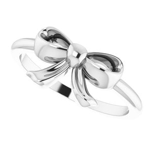 Sterling Silver Bow Ring - BN & CO JEWELRY