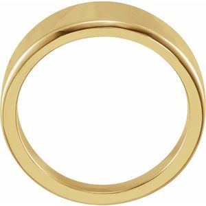 14K Yellow Tapered Stackable Ring - BN & CO JEWELRY