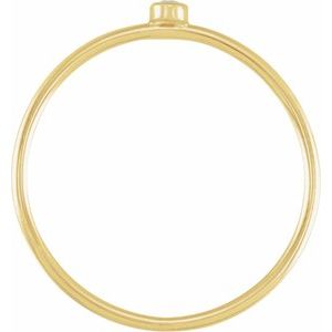 14K Yellow .03 CT Natural Diamond Stackable Ring Size 10 - BN & CO JEWELRY